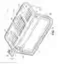 Fig. 02 - TWO-PIECE VISOR BLADE WITH REFLECTOR