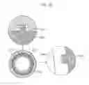 Fig. 19 - Motive force transmission device and production method therefor