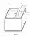 Fig. 11 - System for complete dispensing of flowable materials from a bulk shipping container