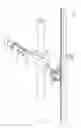 Fig. 02 - Pole clamp system for partition mount