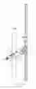 Fig. 03 - Pole clamp system for partition mount