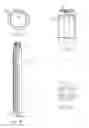 Fig. 16 - Pole clamp system for partition mount