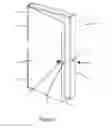 Fig. 02 - Temporary door latch device for a pre-hung door and casing