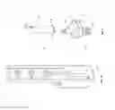Fig. 08 - Hinge assembly for an insulated glass door