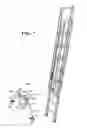 Fig. 08 - Ladder leveling and stabilizing assembly