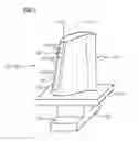 Fig. 03 - Compressor blade or vane having an erosion-resistant hard material coating