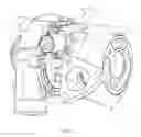 Fig. 02 - Balanced vanes and integrated actuation system for a variable geometry turbocharger