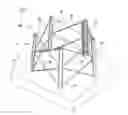 Fig. 01 - System and method for assembling tower sections of a wind turbine lattice tower structure