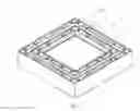 Fig. 03 - Frame with segments that are flush with each other