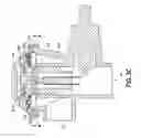 Fig. 06 - Rigid piston retrofit for a diaphragm flush valve