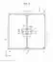 Fig. 07 - Physical quantity sensor having a frame-shaped movable mass, electronic device, and mobile body