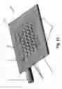 Fig. 11 - Microcavity plasma panel radiation detector