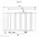 Fig. 14 - Array substrate for display device