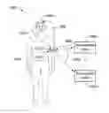 Fig. 01 - SMART WEARABLE DEVICES AND METHODS FOR ACQUISITION OF SENSORIAL INFORMATION FROM WEARABLE DEVICES TO ACTIVATE FUNCTIONS IN OTHER DEVICES
