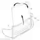 Fig. 01 - DISPOSABLE MASK EQUIPPED WITH PLASTIC BAG
