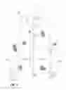 Fig. 10 - Article of clothing having magnetic fastening assemblies