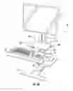 Fig. 02 - Convertible sit and stand workstation