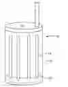 Fig. 01 - ILLUMINATING DRINKING CUP WITH AUDIO PLAYBACK