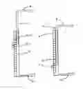 Fig. 01 - Sink splash guard and securing device