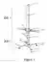 Fig. 02 - Adjustable device to aid in human fecal matter evacuation