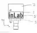 Fig. 01 - Blank with coding for the production of tooth-technical shaped parts and procedures for the identification of a blank