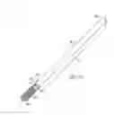 Fig. 11 - Composite interference screws and drivers