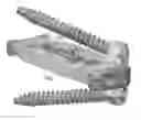 Fig. 01 - Intervertebral spacer and plate
