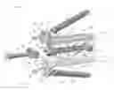 Fig. 11 - Intervertebral spacer and plate