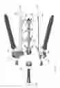 Fig. 12 - Intervertebral spacer and plate