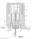 Fig. 12 - Infusion device with automatic insertion and introducer needle retraction