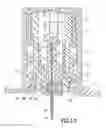 Fig. 13 - Infusion device with automatic insertion and introducer needle retraction