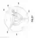 Fig. 35 - Infusion device with automatic insertion and introducer needle retraction