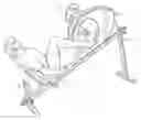 Fig. 01 - Front Elevated Stationary Bicycle