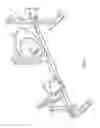 Fig. 02 - Front Elevated Stationary Bicycle