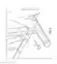 Fig. 03 - Front Elevated Stationary Bicycle