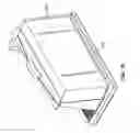 Fig. 10 - Multi-component holding assembly for multi-panel air filter