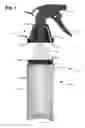 Fig. 02 - Concentrated cleaning capsule and atomizer for dispensing cleaning solution therefrom
