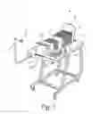 Fig. 02 - Apparatus for assisting in manually merging postal articles with a stack of mailpieces
