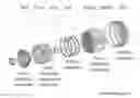 Fig. 01 - Ultralightweight airless ATV wheels based upon negative Poisson ratio (NPR) auxetic structures