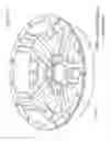 Fig. 13 - Ultralightweight airless ATV wheels based upon negative Poisson ratio (NPR) auxetic structures