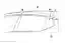 Fig. 01 - Vehicle door molding structure