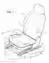Fig. 02 - Seat assembly with a hideaway table