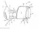 Fig. 01 - Telescoping rearview assembly with camera and lens wiping system
