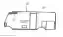 Fig. 01 - SURFACE ELEMENT FOR A CAMPING VEHICLE OR MOBILE HOME