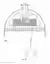 Fig. 12 - Scale collection and predistribution tray for vessel with downward two-phase flow