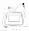 Fig. 01 - Embroidery sewing machine having function of fixing interliner and material by basting