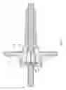 Fig. 02 - Wedge for post tensioning tendon