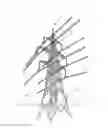 Fig. 01 - LATTICE MAST HAVING AN OPEN FRAMEWORK STRUCTURE IN PARTICULAR AN ELECTRICITY PYLON OR TELECOMMUNICATION MAST, AND METHOD FOR INCREASING THE STABILITY OF LATTICE MASTS HAVING AN OPEN FRAMEWORK STRUCTURE