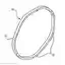 Fig. 01 - Gapless piston ring for internal combustion engine