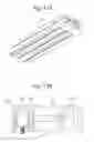 Fig. 12 - Modular lighting, detection and control system for an industrial construction or vehicle service construction, and suspension rail and system modules therefore